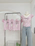 Women V-Neck Side Ruched Tops